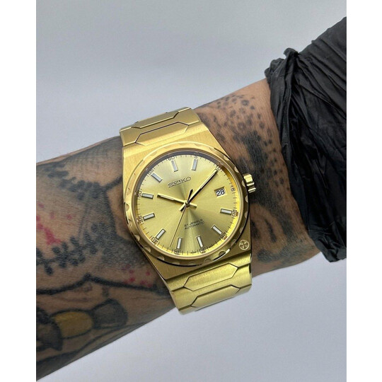 Custom Seiko Mod • Full Gold VC 222 • 37mm
